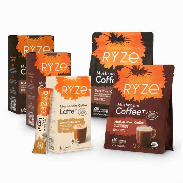 RYZE mushroom coffee